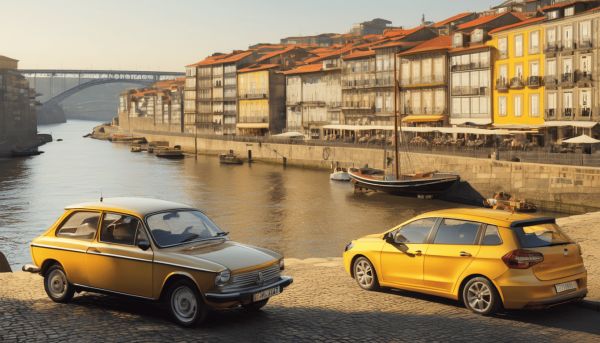 Louer une voiture à Porto pour un road trip inoubliable