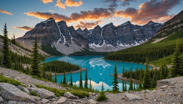 Les merveilles des beaux sites naturels au canada